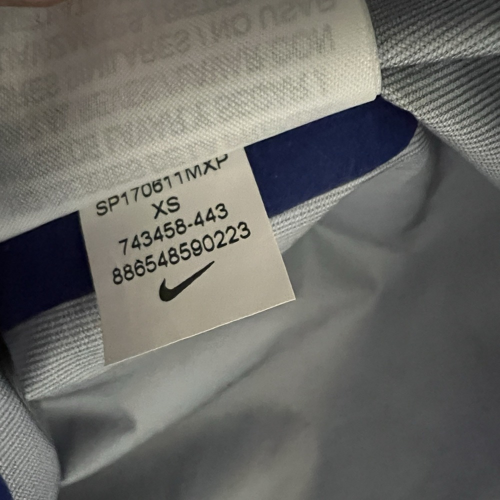 New Nike Team USA Lightweight Authentic Issued 3M Jacket Blue Mens XS 743458-443 - Picture 6 of 8
